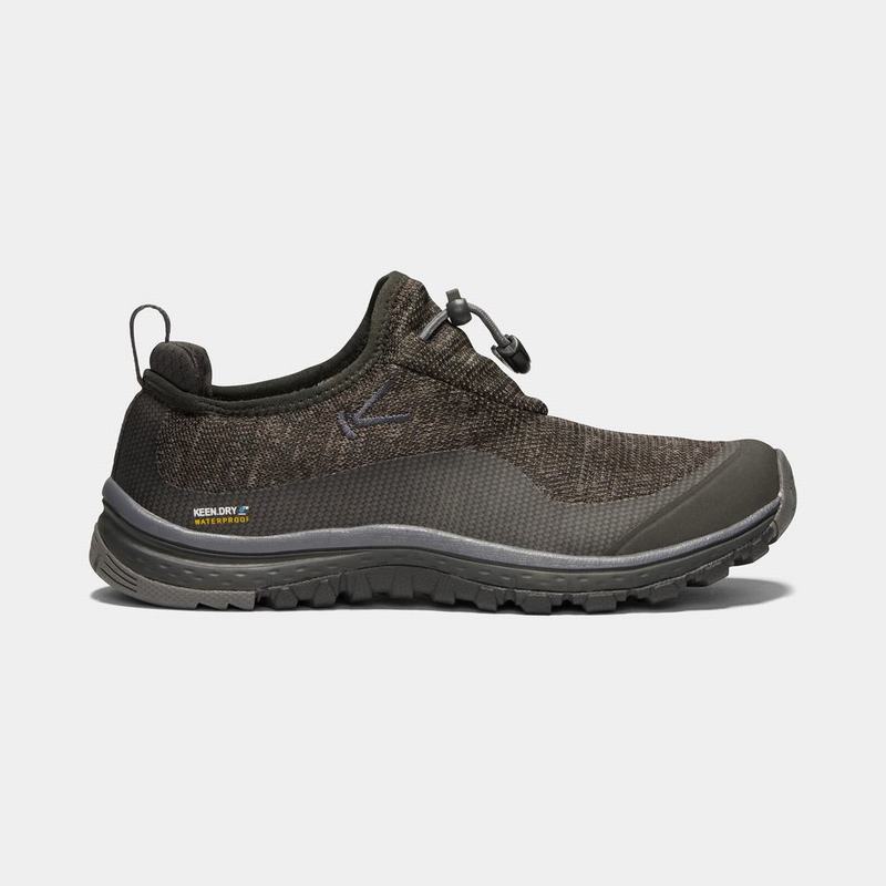 Keen Terra Moc Waterproof Womens Hiking Shoes Deep Grey Online Sale (1596-VZIMK)